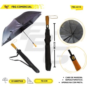 FBG-4219 GUARDA CHUVA  70 CM