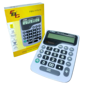  CALCULADORA 12 DÍGITOS FBG-1119-12