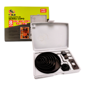 FBG-3161 CONJ SERRA COPOS 8 PEÇAS