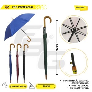 FBG-4217 GUARDA CHUVA  70 CM