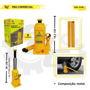 FBG-3249 MACACO HIDRAULICO 6 TONELADA