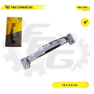FBG-3355 PUXADOR DE ACO ALCA CHAPA 4'' C/1 2X48