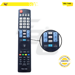7485 CONTROLE SMART COMPATÍVEL C/  LG 3D
