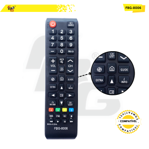 8006 CONTROLE SMART COMPATÍVEL C/  SAMSUNG 4K