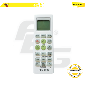 8080 CONTROLE AR CONDICIONADO  COMPATÍVEL C/ LG QUENTE/FRIO