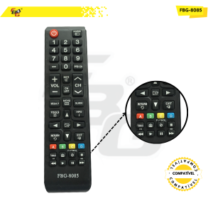 8085 CONTROLE LCD  COMPATÍVEL C/ SAMSUNG 3D/FUTEBOL