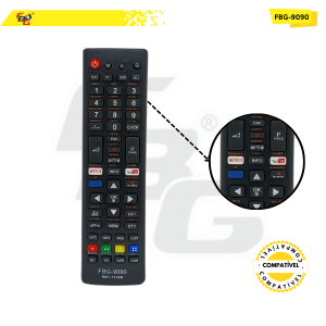 9090 CONTROLE  COMPATÍVEL C/ UNIVERSAL SMART