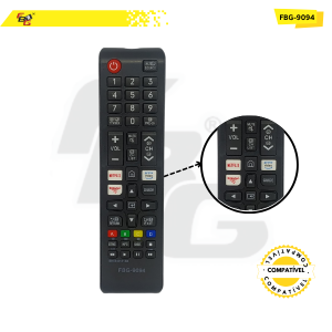 9094 CONTROLE SMART  COMPATÍVEL C/SAMSUNG 4K RAKUTEN