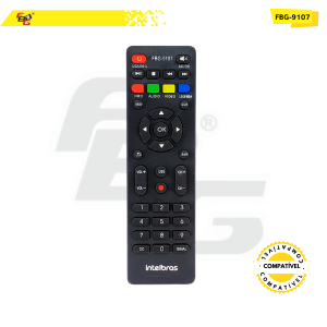9107 CONTROLE RECEP COMPATÍVEL C/ INTELBRAS