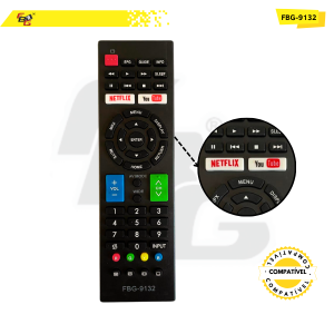 9132 CONTROLE SMART COMPATÍVEL C/ SHARP