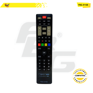 9168 CONTROLE RECEP COMPATÍVEL C/ NEONSAT COLORS