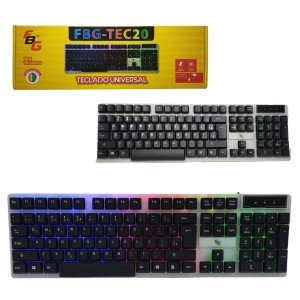 FBG-TEC20 TECLADO C/LUZ